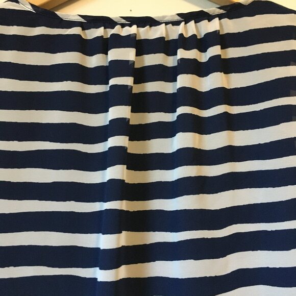 Happy Sailor Striped Nightingale Sleeve Shirt - Picture 5 of 12